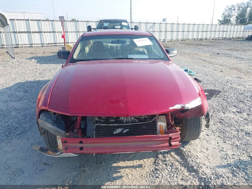 2006 Ford Mustang V6 VIN: 1ZVFT80NX65259213 Lot: 43266667