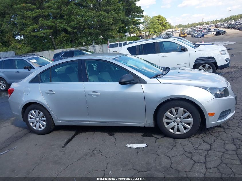 2011 Chevrolet Cruze Ls VIN: 1G1PC5SHXB7263203 Lot: 43266682