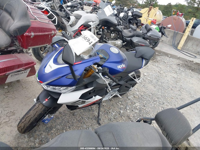 2023 Aprilia Rs 660 blue null gasoline ZD4KSUG06PS001866 photo #3