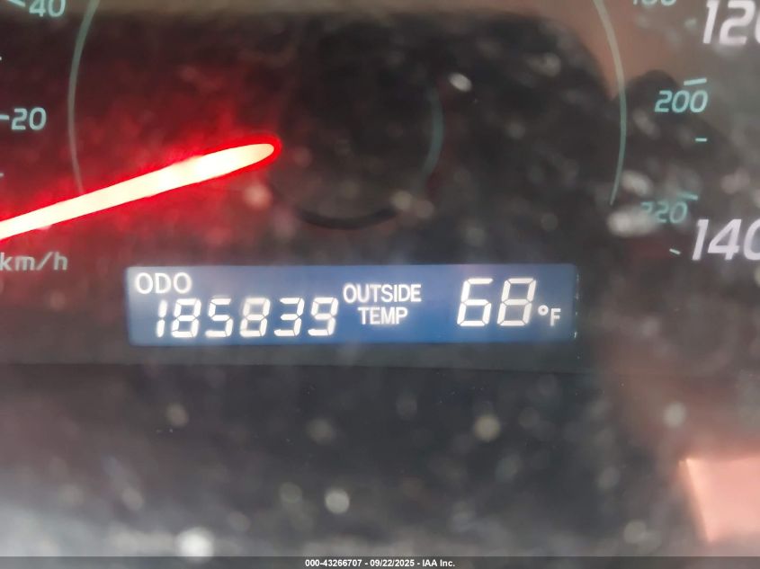 2009 Toyota Camry Le VIN: 4T4BE46K29R112686 Lot: 43266707