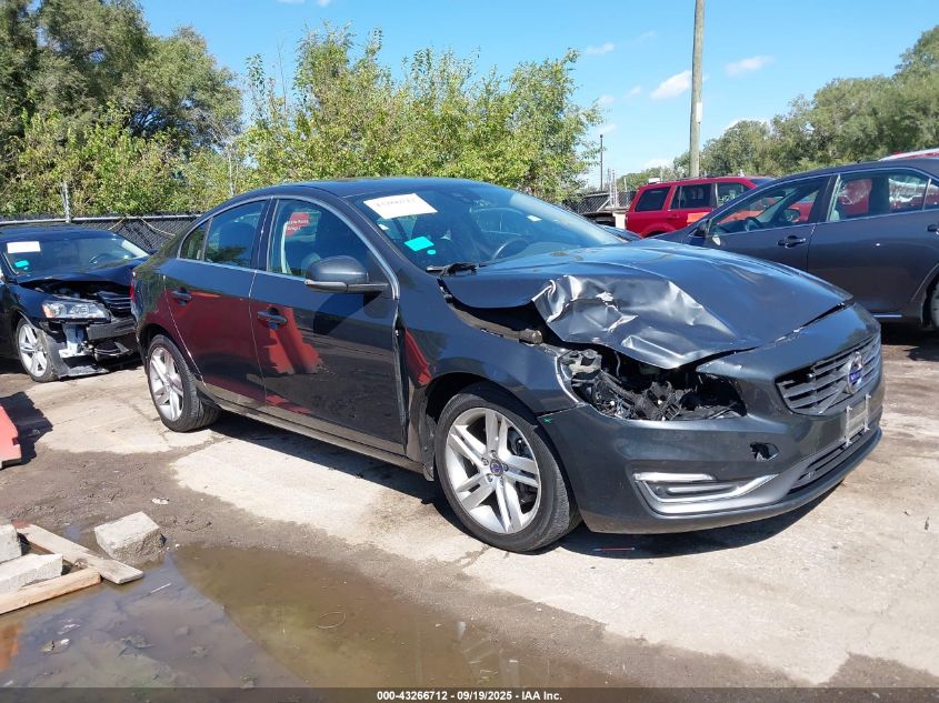 2015 VOLVO S60 T5 PREMIER - YV1612TK2F1342644
