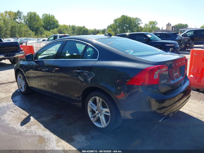 2015 VOLVO S60 T5 PREMIER - YV1612TK2F1342644