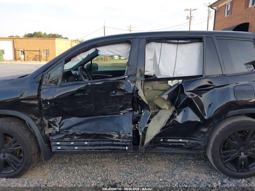 2021 Honda Passport 2Wd Sport VIN: 5FNYF7H28MB011609 Lot: 43266734