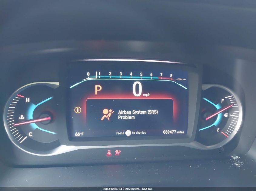 2021 Honda Passport 2Wd Sport VIN: 5FNYF7H28MB011609 Lot: 43266734