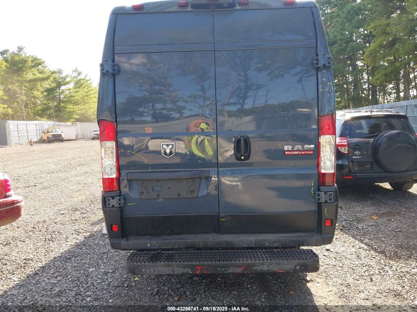 2020 Ram Promaster 3500 Cargo Van High Roof 159 Wb Ext VIN: 3C6URVJG9LE108460 Lot: 43266741