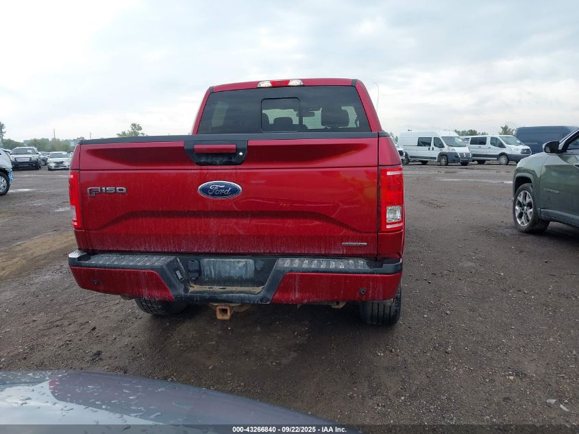 2016 Ford F-150 Xlt VIN: 1FTEW1EF1GFC99500 Lot: 43266840