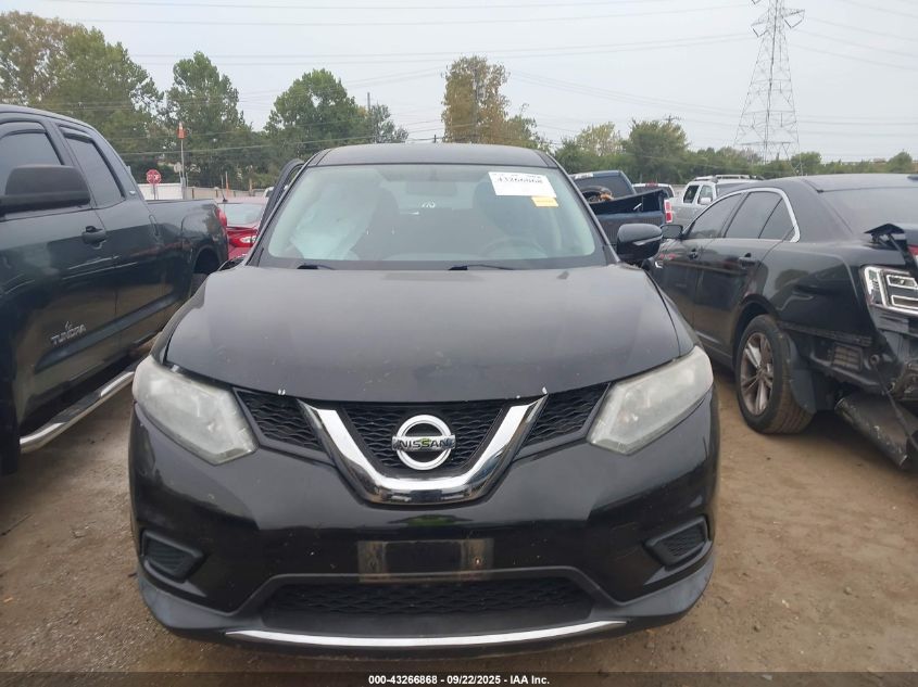 2015 Nissan Rogue S VIN: KNMAT2MV4FP500546 Lot: 43266868