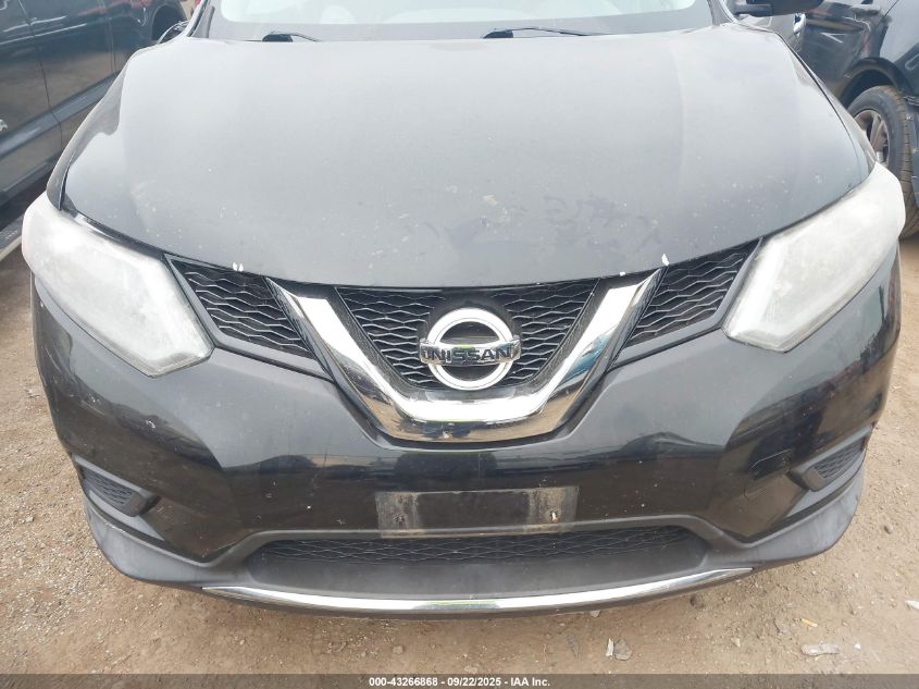 2015 Nissan Rogue S VIN: KNMAT2MV4FP500546 Lot: 43266868