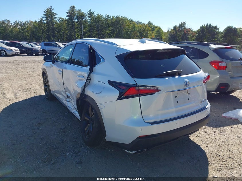 2017 LEXUS NX 200T JTJBARBZ1H2104564