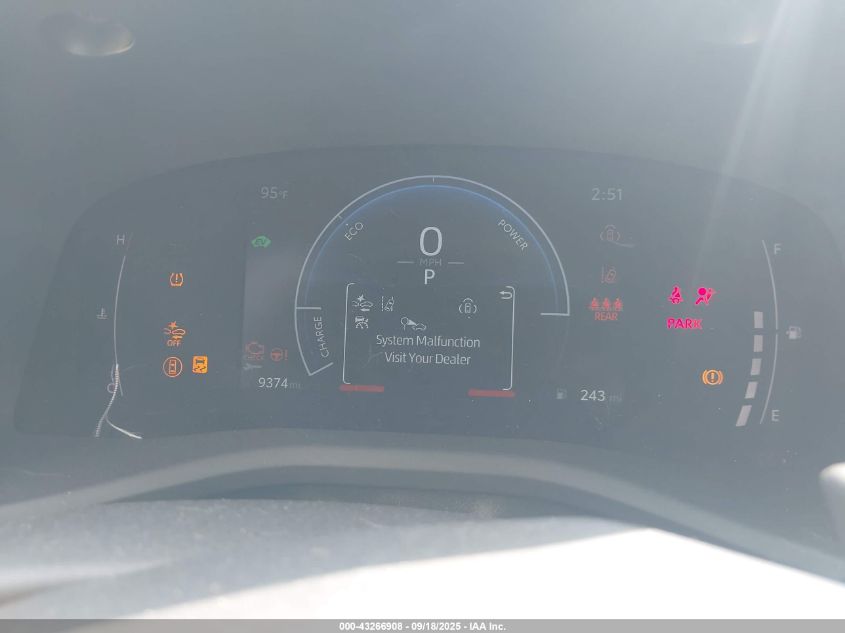 2025 Toyota Camry Se VIN: 4T1DAACK4SU122188 Lot: 43266908