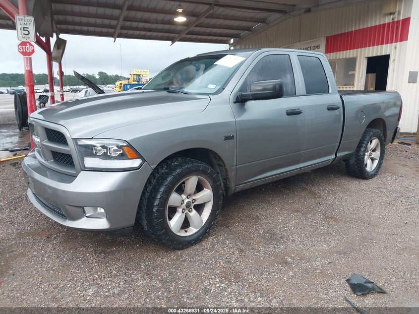 Vin: 1c6rd6ft2cs259377, lot: 43761515, ram 1500 st 20122