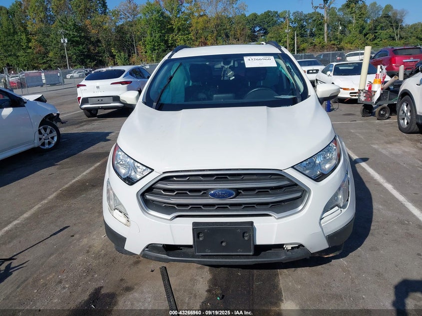 2018 FORD ECOSPORT SE - MAJ3P1TE2JC199600
