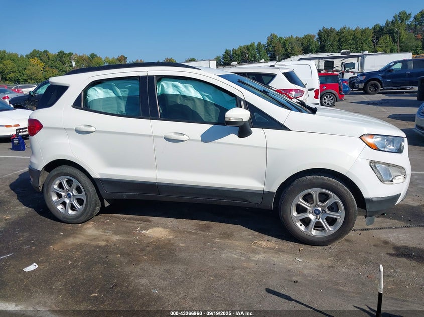 2018 FORD ECOSPORT SE - MAJ3P1TE2JC199600