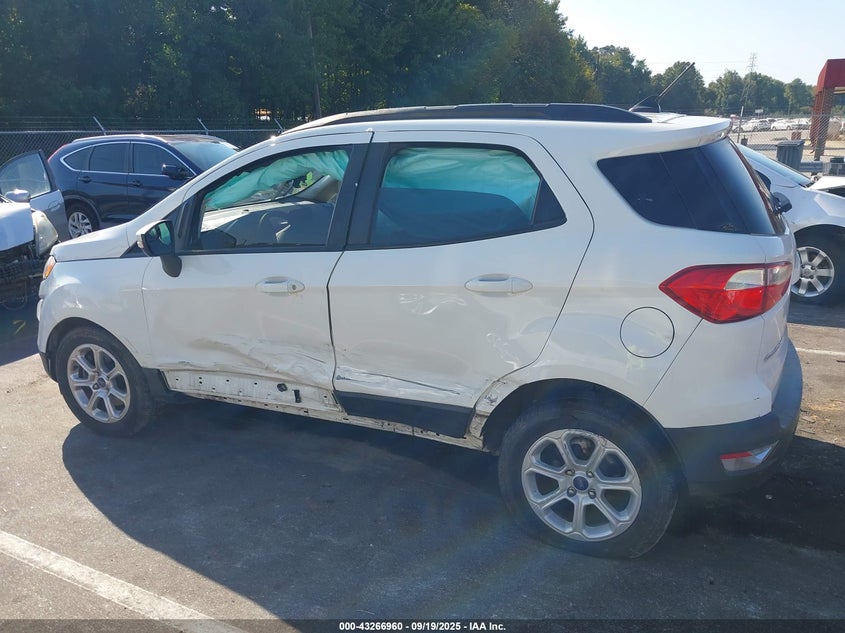 2018 FORD ECOSPORT SE - MAJ3P1TE2JC199600