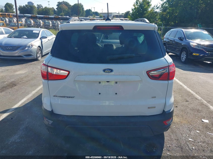 2018 FORD ECOSPORT SE - MAJ3P1TE2JC199600