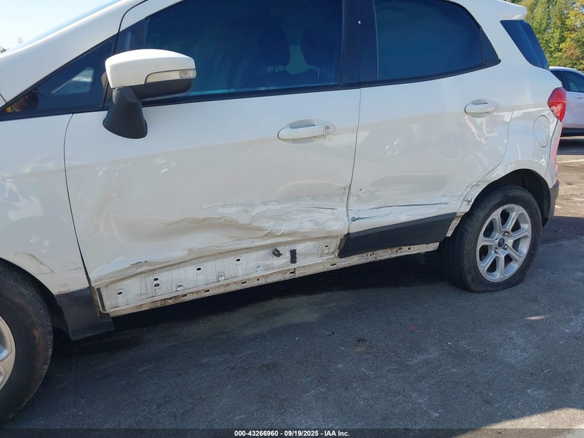 2018 FORD ECOSPORT SE - MAJ3P1TE2JC199600