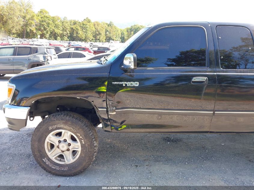 1998 Toyota T100 Sr5 V6 VIN: JT4UN24D1W0057005 Lot: 43266976