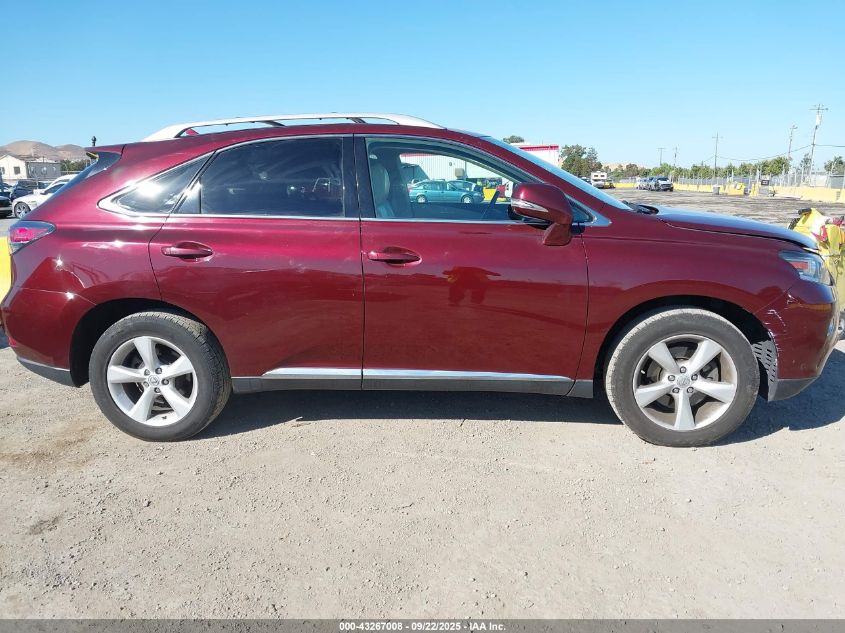 2013 Lexus Rx 350 VIN: 2T2BK1BA1DC187982 Lot: 43267008
