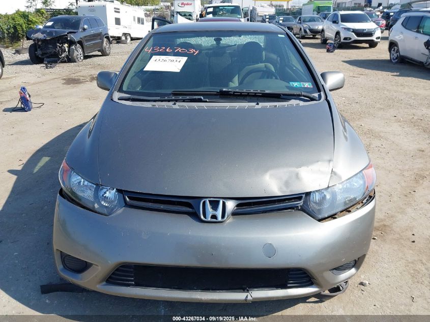 2007 Honda Civic Lx VIN: 2HGFG126X7H534563 Lot: 43267034