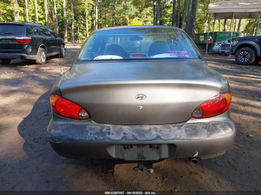 2000 Hyundai Elantra Gls VIN: KMHJF35F4YU902281 Lot: 43267057