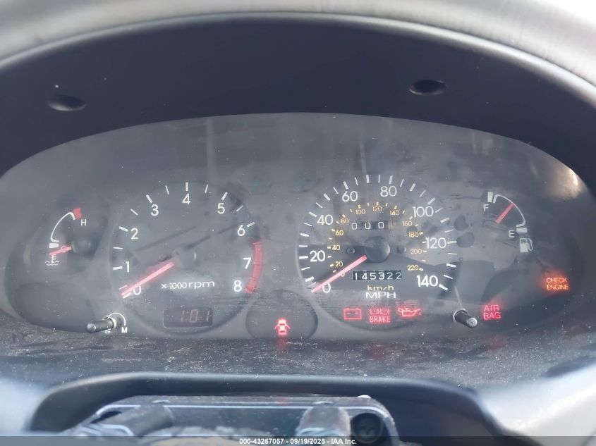 2000 Hyundai Elantra Gls VIN: KMHJF35F4YU902281 Lot: 43267057