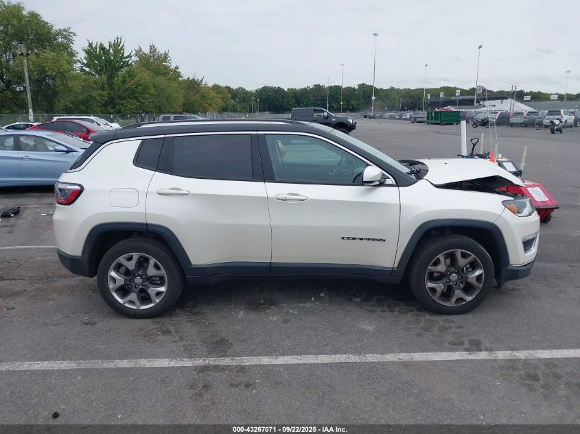 2018 Jeep Compass Limited 4X4 VIN: 3C4NJDCB9JT471009 Lot: 43267071