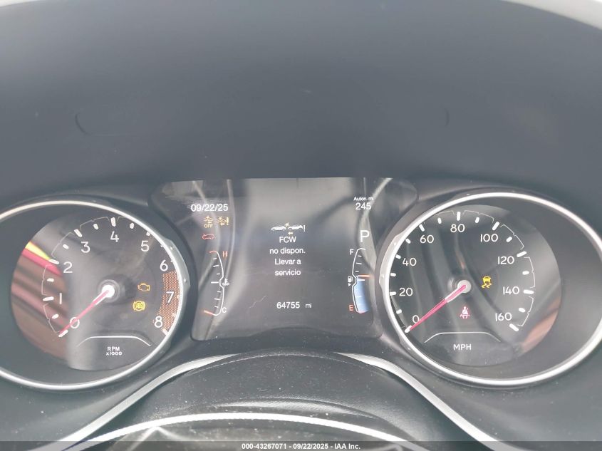 2018 Jeep Compass Limited 4X4 VIN: 3C4NJDCB9JT471009 Lot: 43267071