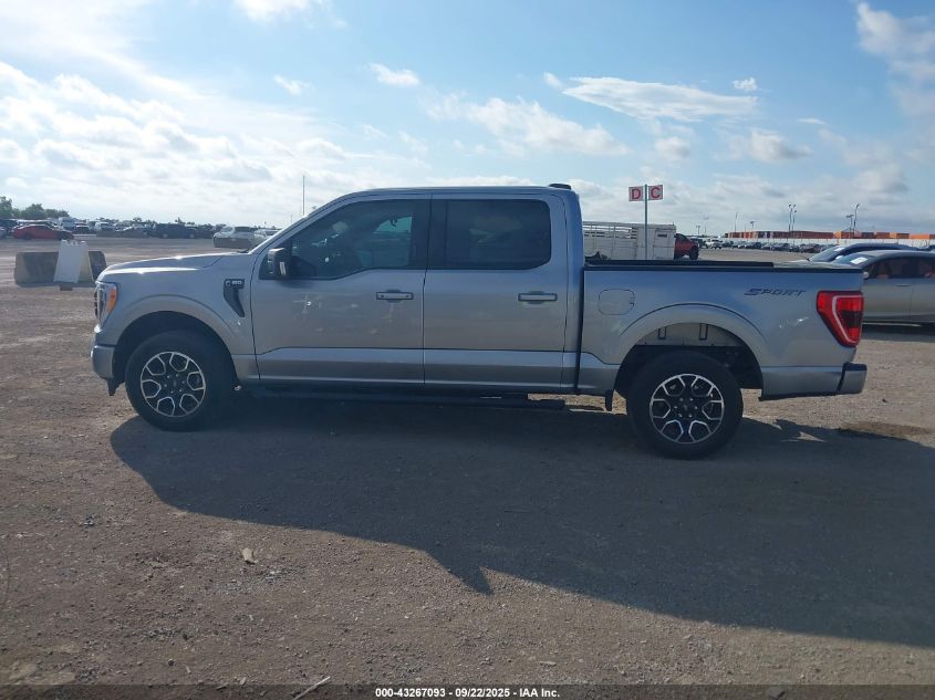 2023 Ford F-150 Xlt VIN: 1FTEW1CP5PKG23406 Lot: 43267093