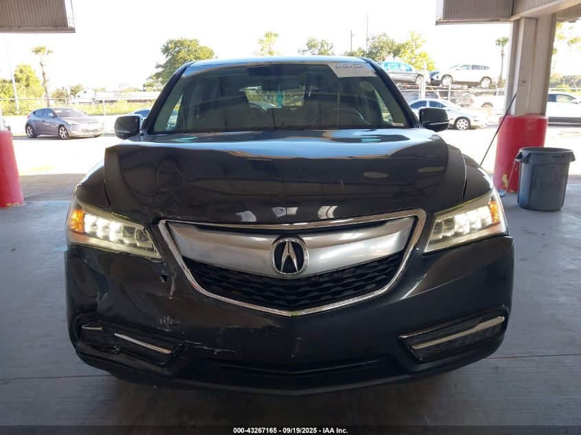 2015 Acura Mdx VIN: 5FRYD3H29FB013305 Lot: 43267165