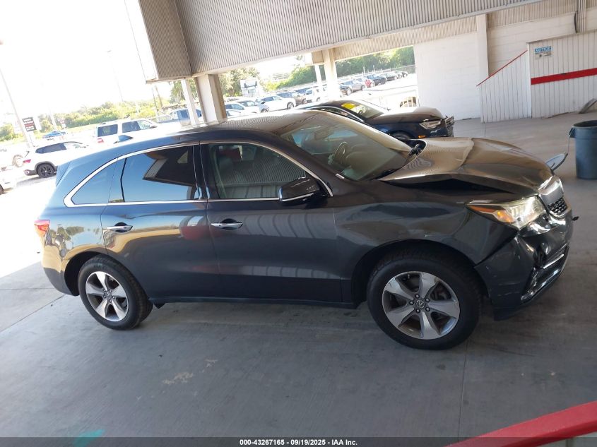 2015 Acura Mdx VIN: 5FRYD3H29FB013305 Lot: 43267165
