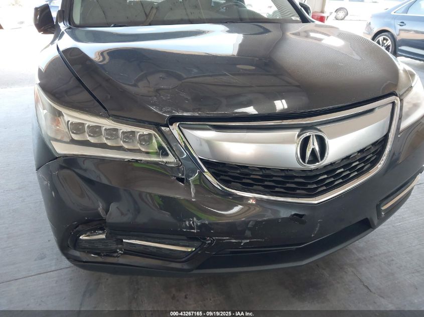 2015 Acura Mdx VIN: 5FRYD3H29FB013305 Lot: 43267165