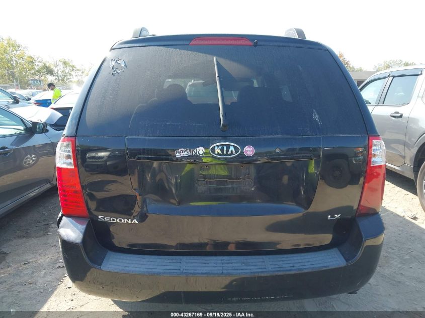 2007 Kia Sedona Lx VIN: KNDMB233X76189812 Lot: 43267169
