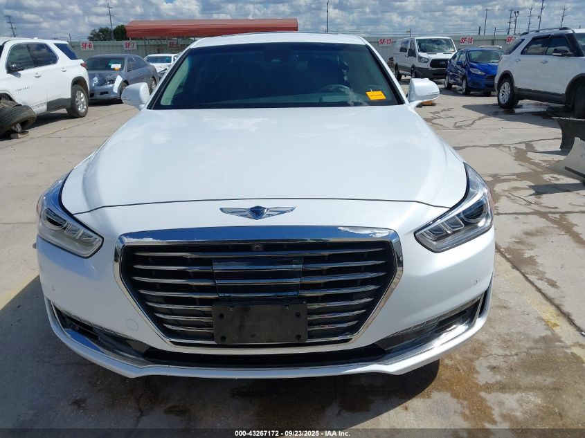 2017 Genesis G90 3.3T Premium VIN: KMHG34JAXHU023421 Lot: 43267172