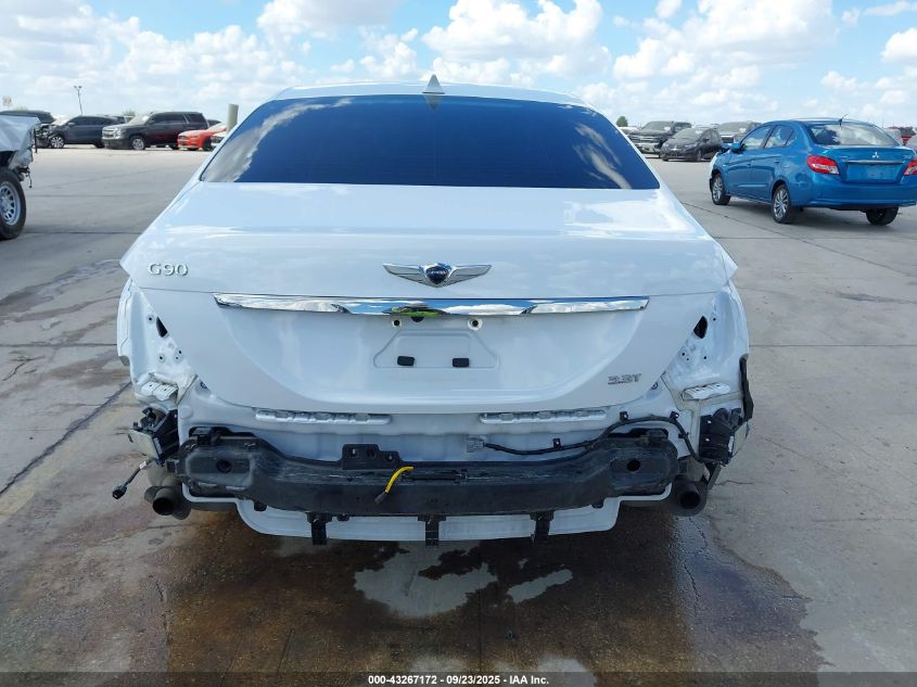 2017 Genesis G90 3.3T Premium VIN: KMHG34JAXHU023421 Lot: 43267172