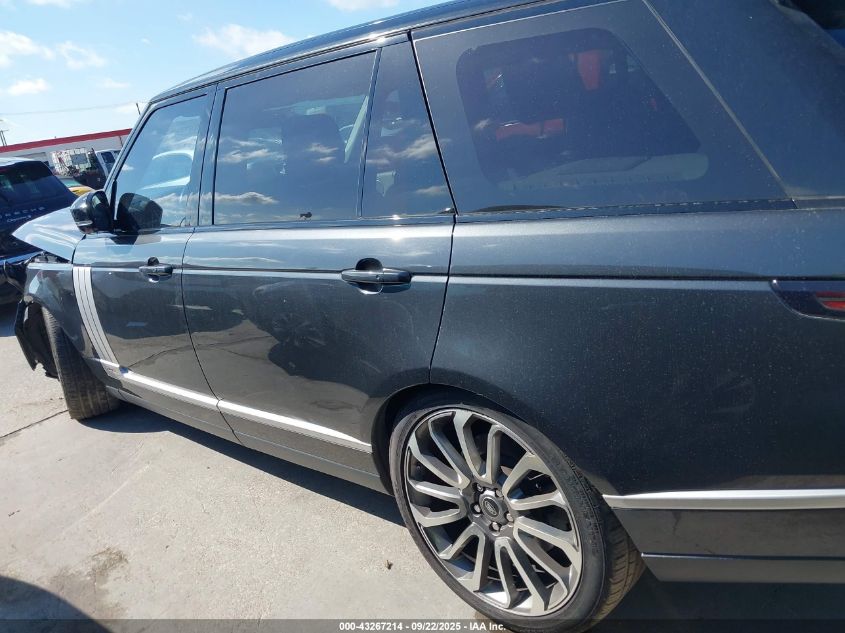 2016 Land Rover Range Rover 5.0L V8 Supercharged VIN: SALGS3EF3GA255262 Lot: 43267214