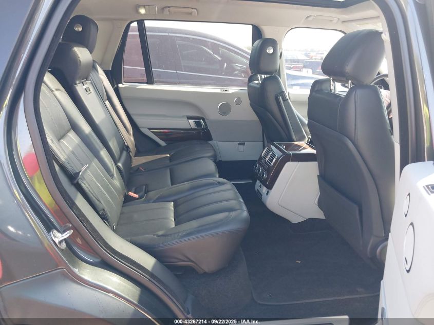 2016 Land Rover Range Rover 5.0L V8 Supercharged VIN: SALGS3EF3GA255262 Lot: 43267214