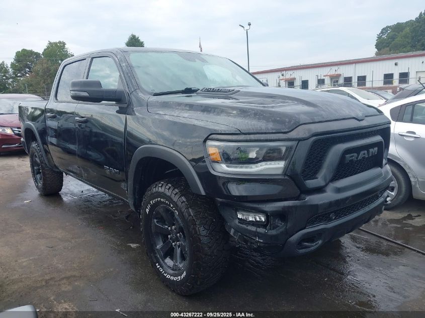 2023 Ram 1500 Rebel 4X4 5'7 Box VIN: 1C6SRFLT7PN537900 Lot: 43267222
