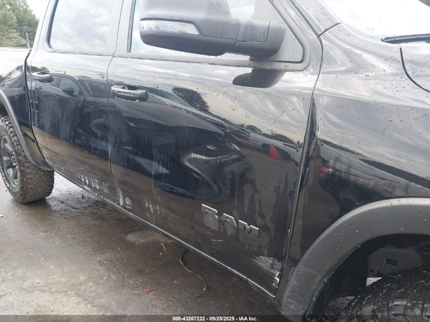 2023 Ram 1500 Rebel 4X4 5'7 Box VIN: 1C6SRFLT7PN537900 Lot: 43267222