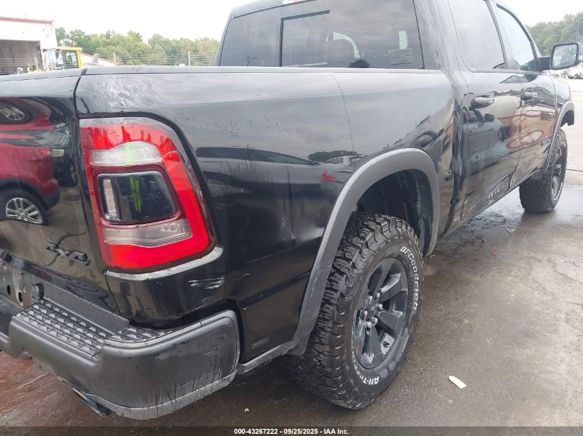 2023 Ram 1500 Rebel 4X4 5'7 Box VIN: 1C6SRFLT7PN537900 Lot: 43267222