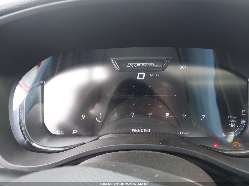 2023 Ram 1500 Rebel 4X4 5'7 Box VIN: 1C6SRFLT7PN537900 Lot: 43267222