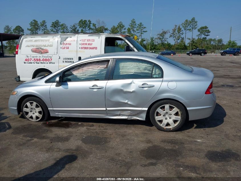 2009 Honda Civic Lx VIN: 2HGFA16569H304511 Lot: 43267253