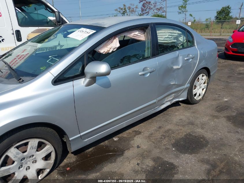 2009 Honda Civic Lx VIN: 2HGFA16569H304511 Lot: 43267253