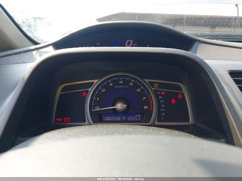 2009 Honda Civic Lx VIN: 2HGFA16569H304511 Lot: 43267253