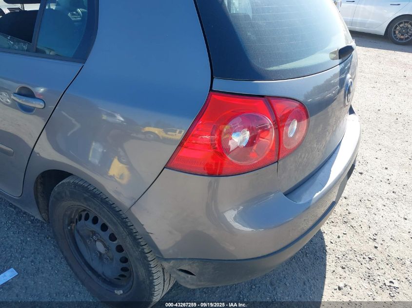 2009 Volkswagen Rabbit S VIN: WVWDA71K09W024168 Lot: 43267259