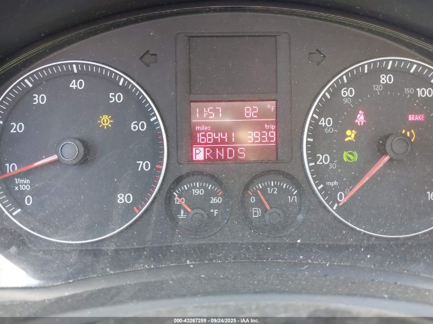 2009 Volkswagen Rabbit S VIN: WVWDA71K09W024168 Lot: 43267259