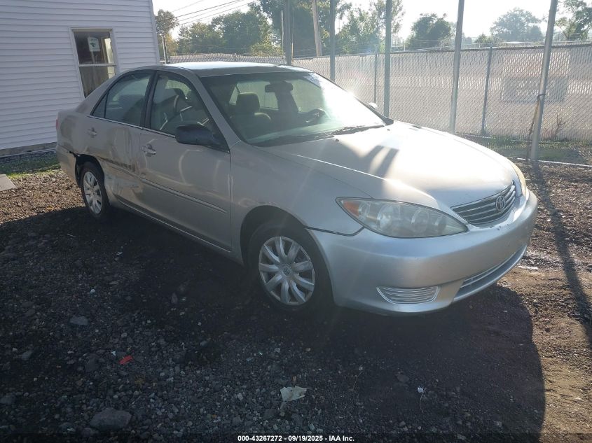 2005 Toyota Camry Std silver sedan gasoline 4T1BE32K95U097172 photo #1