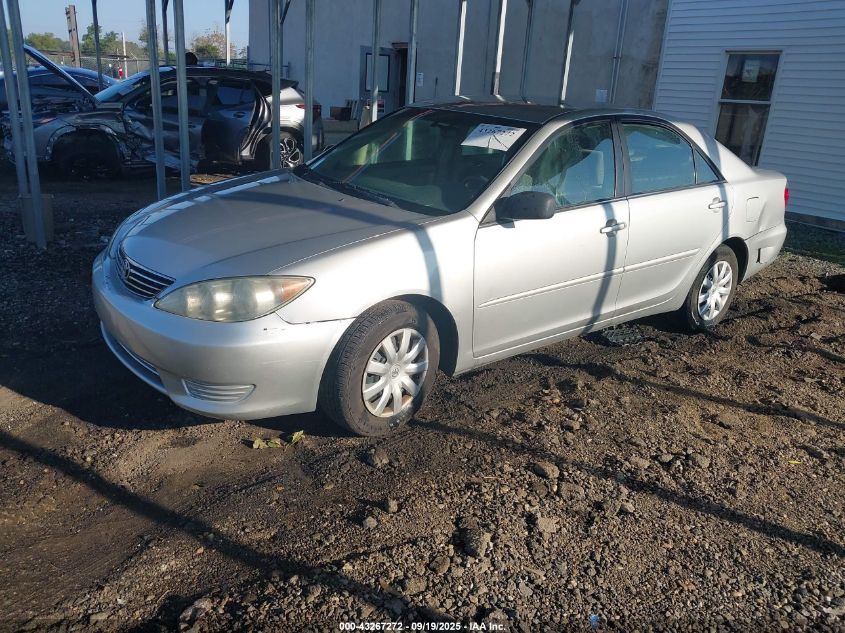 2005 Toyota Camry Std silver sedan gasoline 4T1BE32K95U097172 photo #3