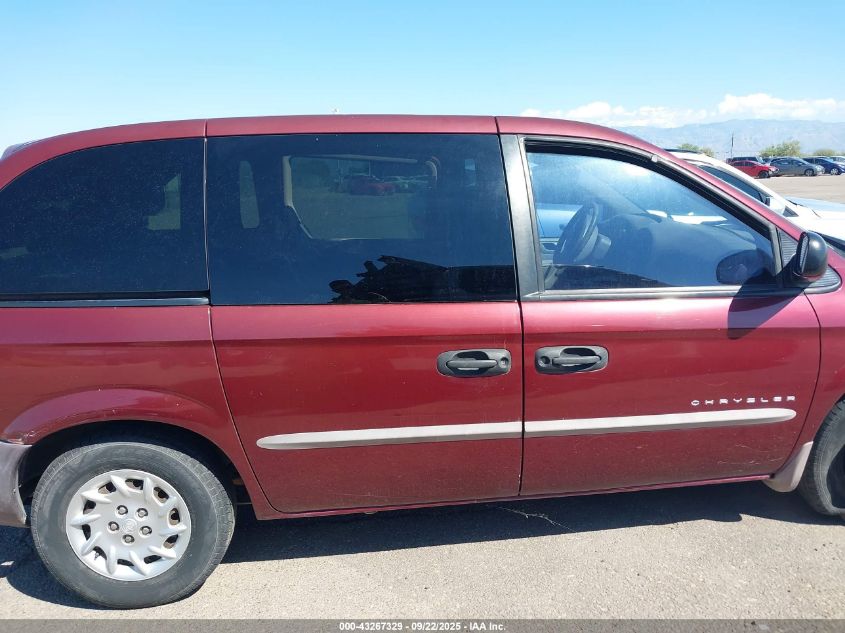 2001 Chrysler Voyager VIN: 1C4GJ25361B218265 Lot: 43267329