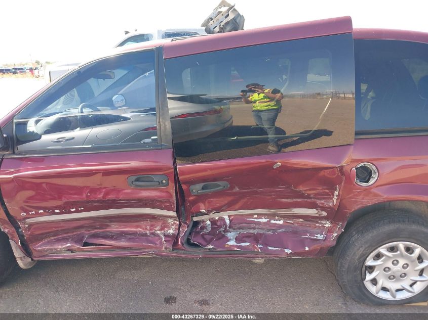 2001 Chrysler Voyager VIN: 1C4GJ25361B218265 Lot: 43267329