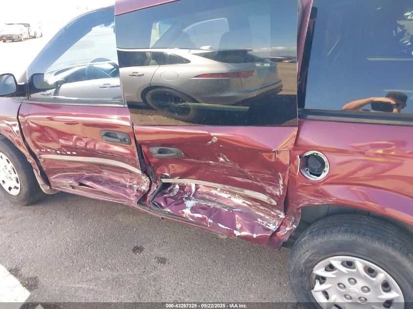 2001 Chrysler Voyager VIN: 1C4GJ25361B218265 Lot: 43267329